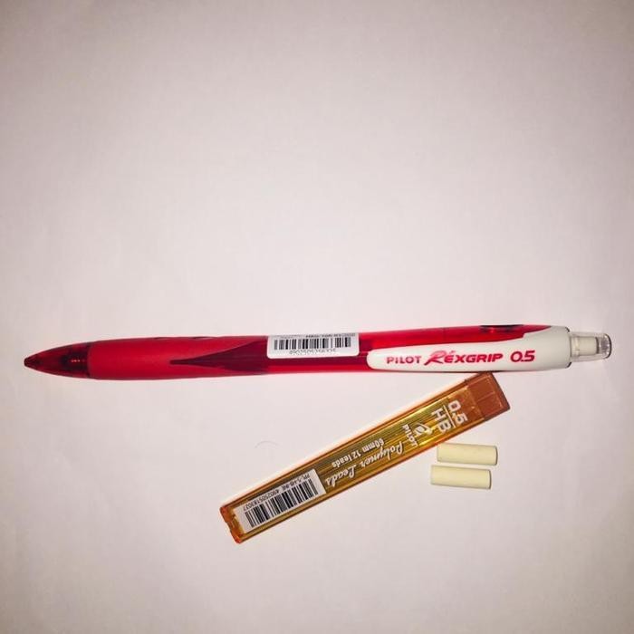 

Sp Mechanical Pensil H 105 05 Mm+Pensil Lead Refil05 + Penghapus Pensil