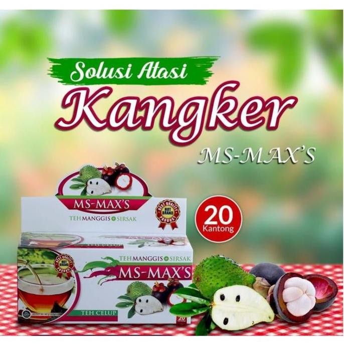 

Teh Ms Max'S Teh Celup Kulit Manggis + Daun Sirsak Darusyifa