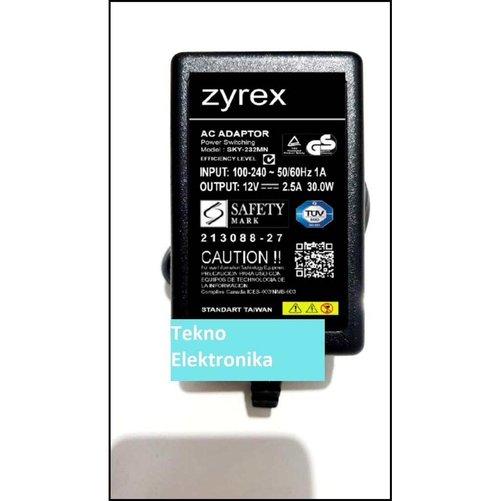 Adaptor Laptop Zyrex Sky 232 Mini Original Import