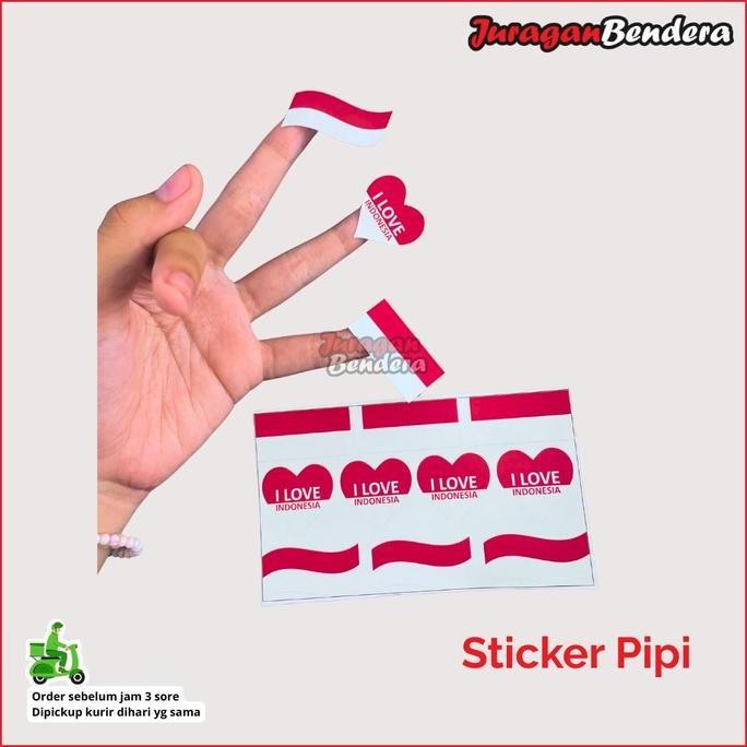 

favorit] Stiker Bendera Merah Putih | Stiker Indonesia | Stiker I Love Indonesia
