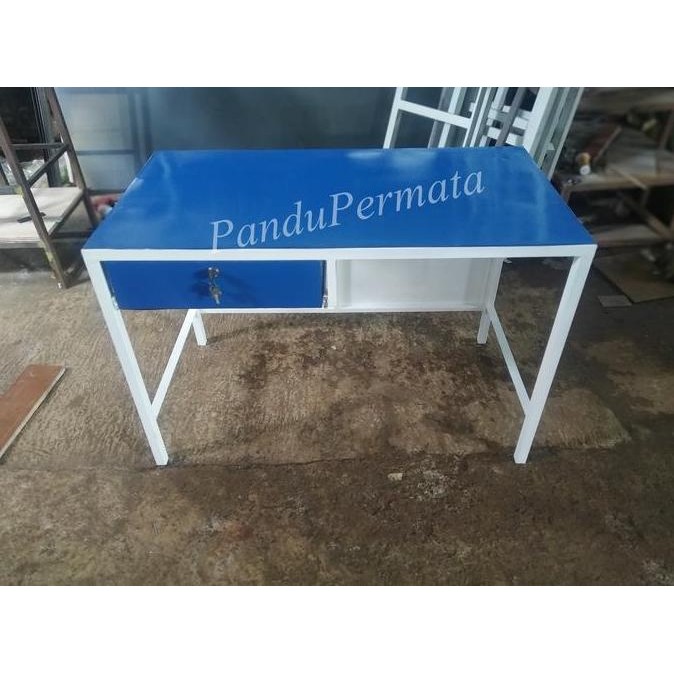 #####] Meja Besi Toko Kasir Kerja Komputer Dengan Laci Kunci Custom