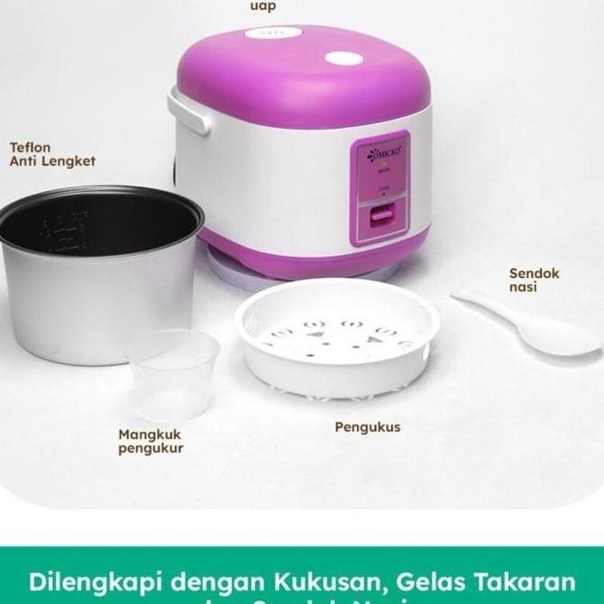 @@@@] Rice Cooker Omicko Magic com platinum omicko 1.2 liter