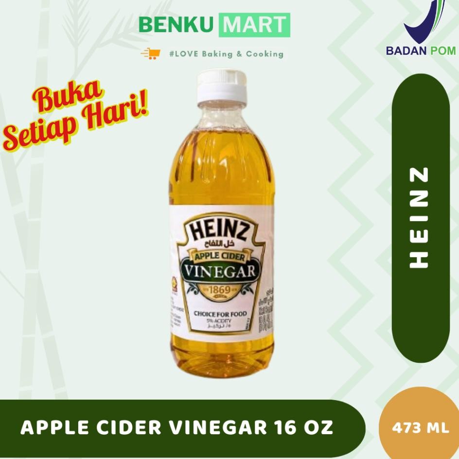 

Heinz Cider Vinegar 473 Ml Cuka Apel 16 Oz