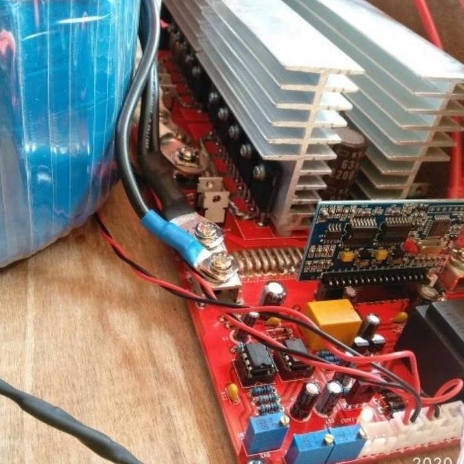 Kit Inverter DC to AC PSW Low Frekuensi 24V/48V 2000W PSW 220VAC