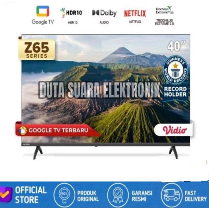 TERLARIS - COOCAA 40 inch GOOGLE TV-2K LED-TV (COOCAA 40Z65)