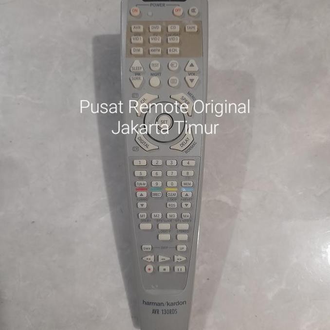 REMOTE REMOT HARMAN/KARDON AVR 130RDS ORIGINAL ASLI HARMAN KARDON ORIGINAL DAN TERPERCAYA