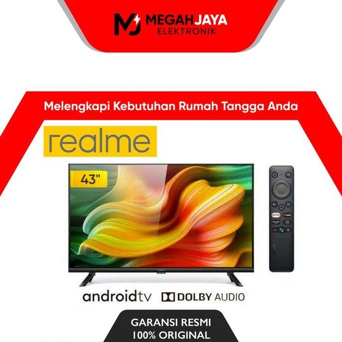 REALME ANDROID SMART TV LED 43 INCH (43 INCH / FHD TV / USB MOVIE)