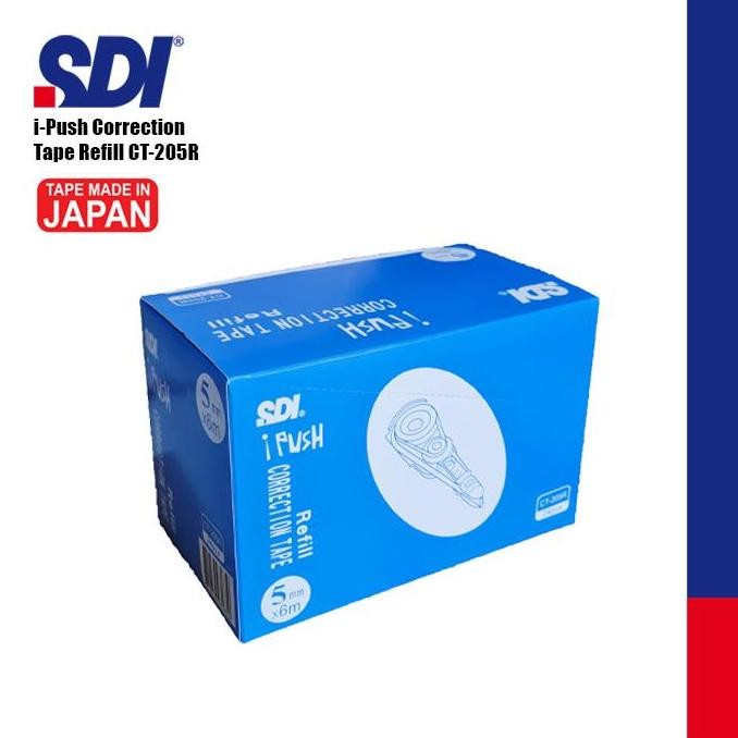 

NEW SDI CT-205R Refill Tip-ex / Correction Tape 24pcs