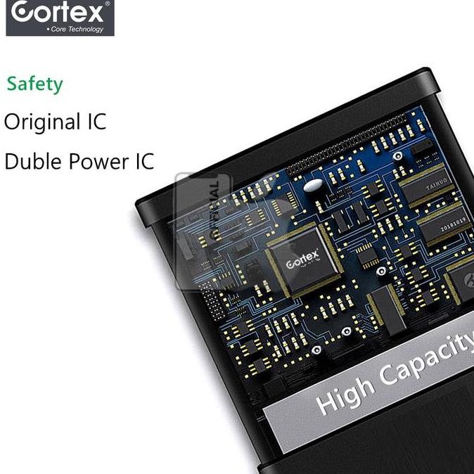 Batre baterai iphone 8-2150mAh/8P-3400mAh double power cortex Original Terlaris