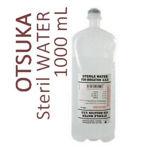 Baru Steril Water For Irrigation 1000ml OTSUKA Air Steril Cuci Luka