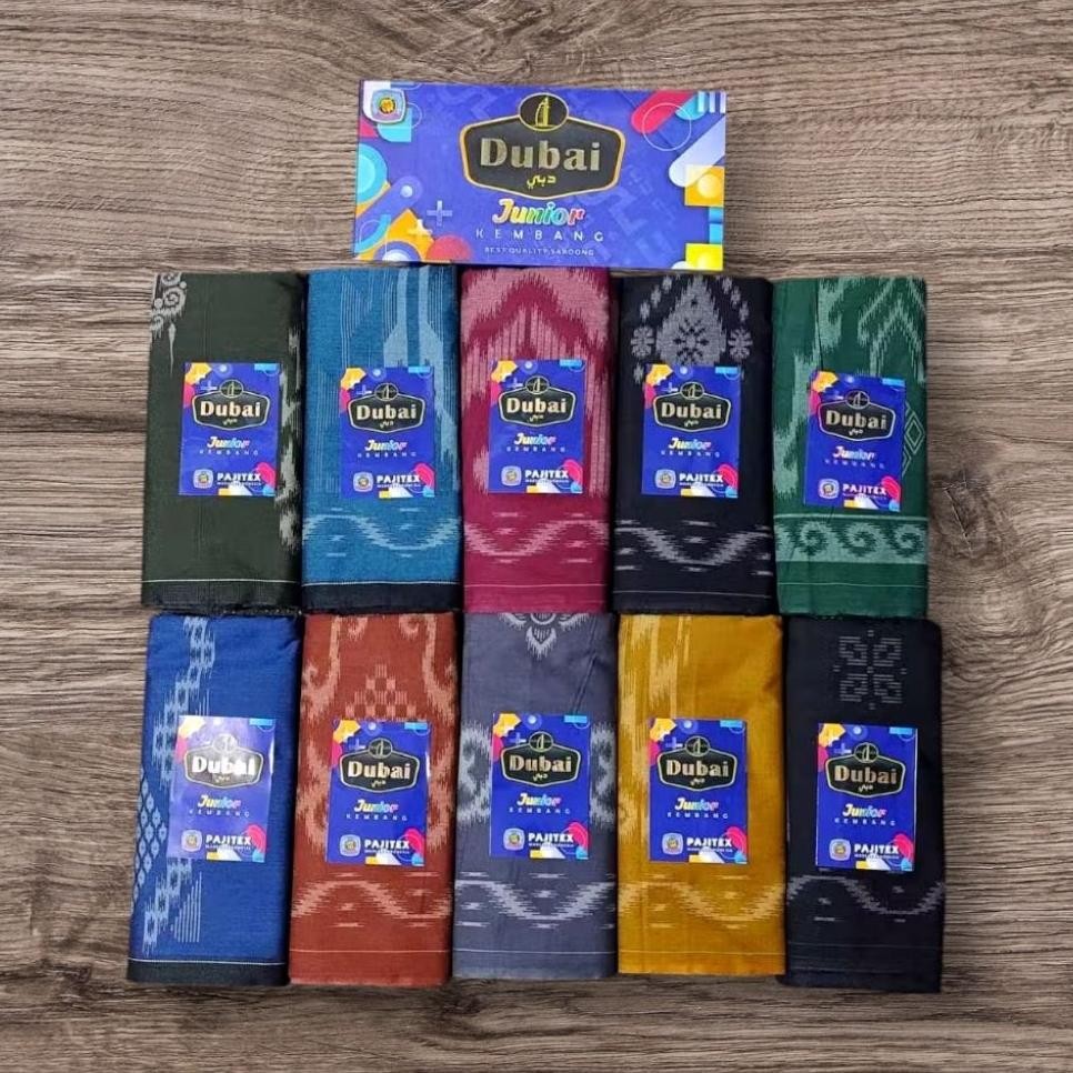 Sarung Anak Mangga Dubai Junior Kembang Katun