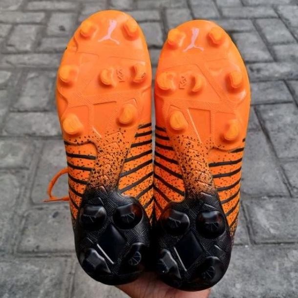 Sepatu Bola Puma Future Z Orange Black 1.1 FG - Sepatu Soccer puma Terlaris