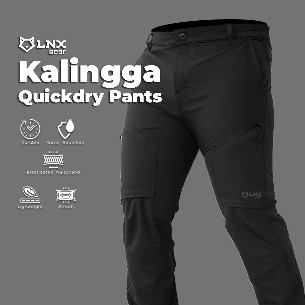 LNX Gear Celana Panjang Pria Wanita Unisex Outdoor Gunung Quickdry Kalingga Series Nugi