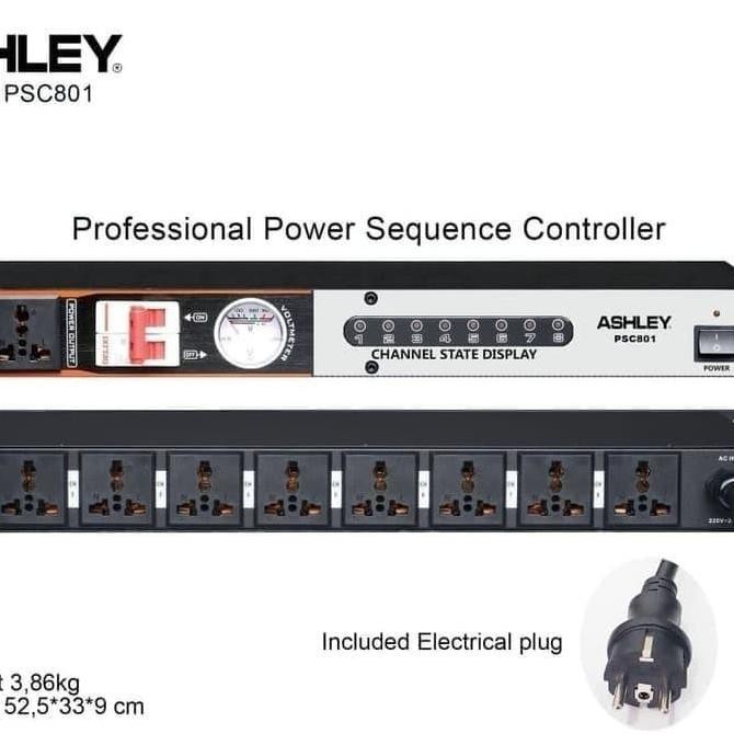Promo Power sequence ashley psc 801 Power conditioner Ashley psc801 original COD