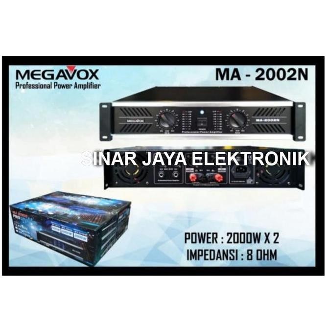 Promo POWER AMPLI MEGAVOX MA2002 POWER MEGAVOX MA 2002/ MA-2002 COD