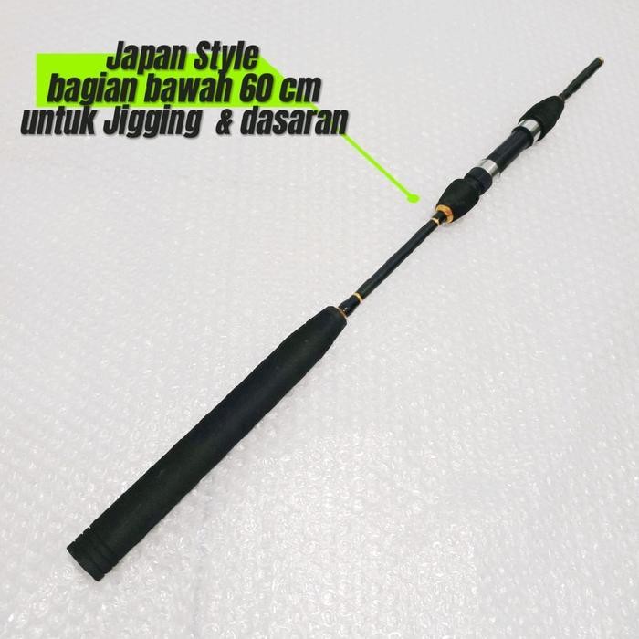 FT Joran Laut jigging kuat kaku murah fiber solid padat samax Jigging 150 165 180 198 cm Ikan