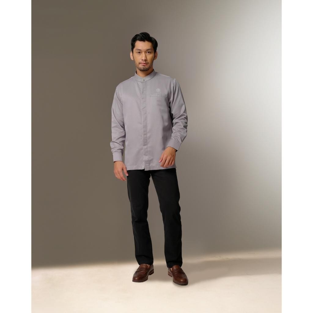 Sg Gerai Hawa - Syamil Kemeja Pria Lengan Panjang Baju Koko Dewasa Daily & Premium