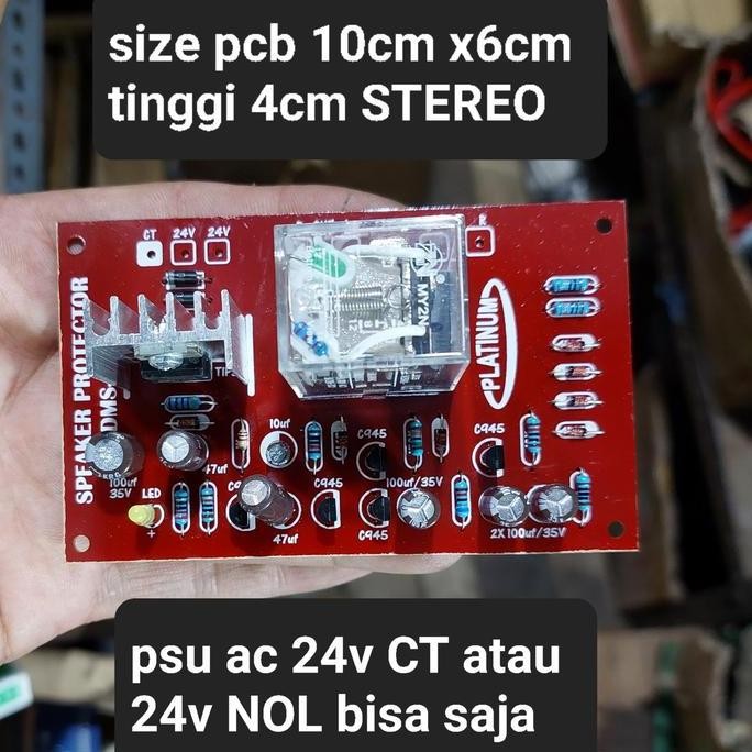KIT PCB KIT SPEAKER PROTECTOR PROTEKTOR PENGAMAN SPEKER SPEAKER SPK