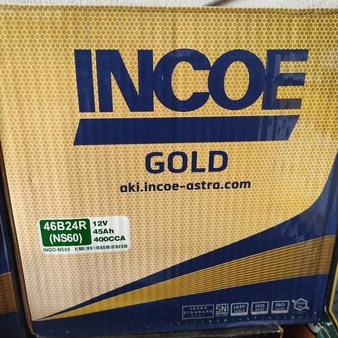 aki mobil ns60 incoe gold (45ah) murah