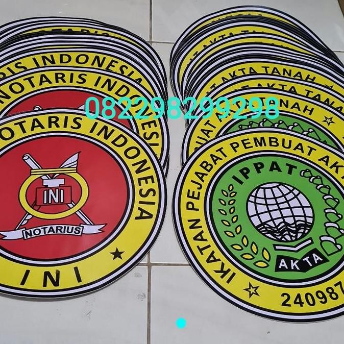 

Stiker Kantor NOTARIS&PPAT murah
