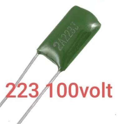 CAPASITOR KAPASITOR 223 100V 100VOLT 22 NANO 100 VOLT