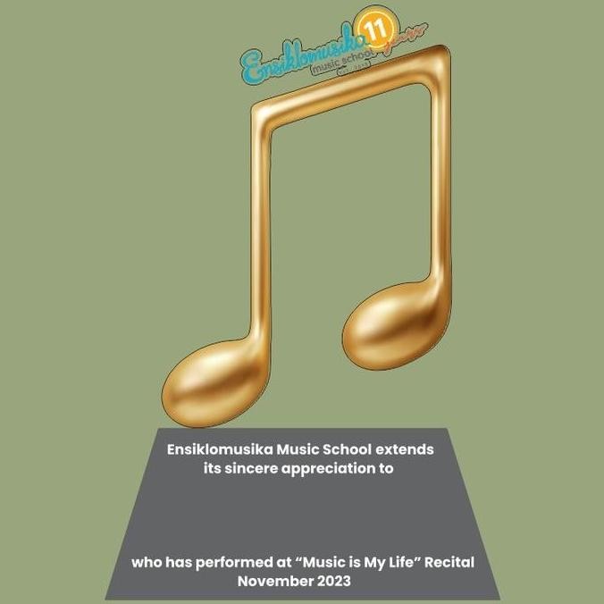 Baru Plakat Akrilik Custom/Plakat Custom Music/Piala Music