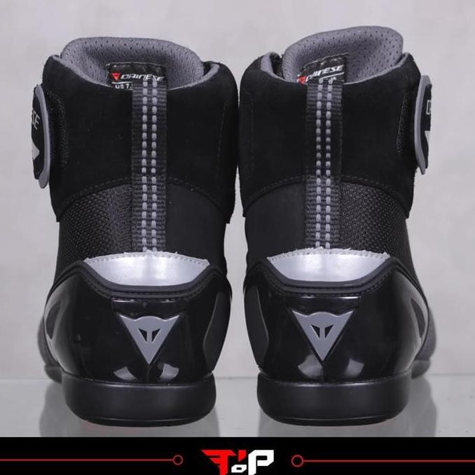 DAINESE ENERGYCA AIR SHOES BLACK ANTHRACITE | SEPATU RIDING | ORIGINAL