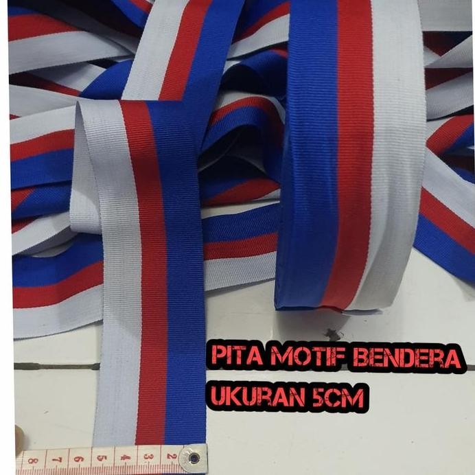 

ready !!! pita motif bendera 5cm