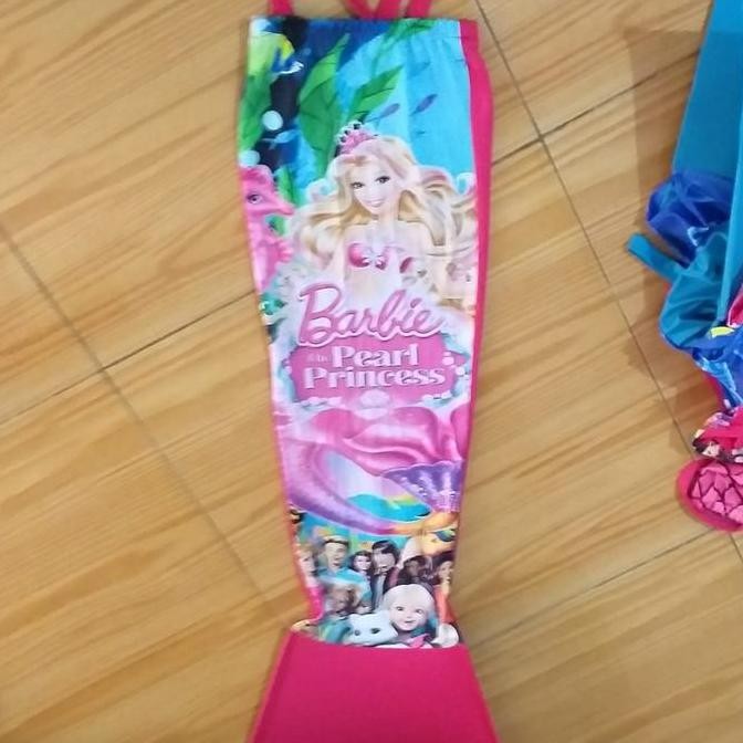 NEW  Baju Kostum Renang Mermaid / Putri Duyung Anak Motif BARBIE