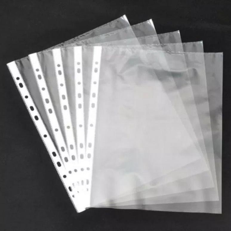 

Readyy!! Sheet Protector A4 100 Lembar Plastik PP Pocket