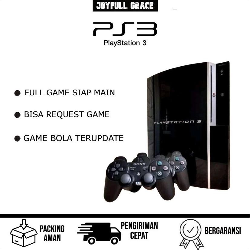 Terlaris Ps3 Fat Sony Playstation Cfw Bisa Request Game - Game Bola Terupdate