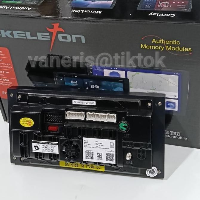 SKT-8189T - Headunit Double Din Android Skeleton 7 Inch Plug and Play Innova Lama - Calya Sigra - Av