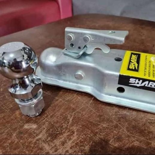 Trailer Coupler Anhang dan Ball 2" Set Towing Hitch Ball murah