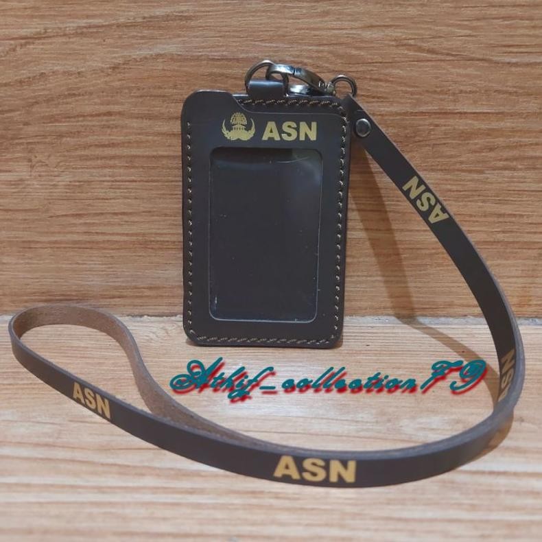 

Readyy!! Tempat Id Card ASN Korpri Kulit Holder Id Card Kulit Korpri ASN