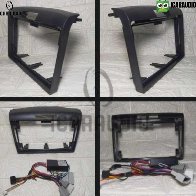 frame headunit android 9 inch CRV gen 4 + canbus 2012 -2017