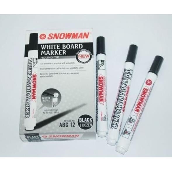 

Terbaik (12pc) SPIDOL WHITEBOARD SNOWMAN BG 12 / SEPIDOL PAPAN TULIS ABG 12 / SPIDOL PAPAN TULIS BISA DIHAPUS ,,