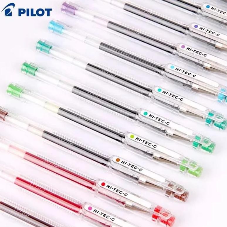 

Terbaru! Pen HiTec-C PILOT 0.25/0.3/0.4/0.5 BLLH-20 / Pulpen Hi-Tec-C ORIGINAL ~