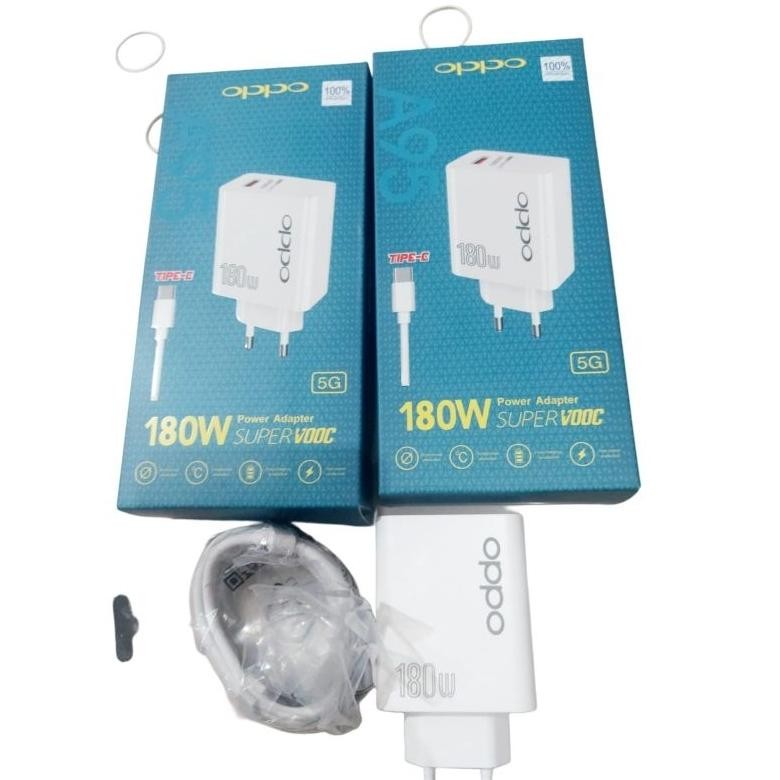 Best - Charger Oppo A95 Super Vooc 180W Original Micro Dan Type c Casan Oppo A95 Super Vooc Android 