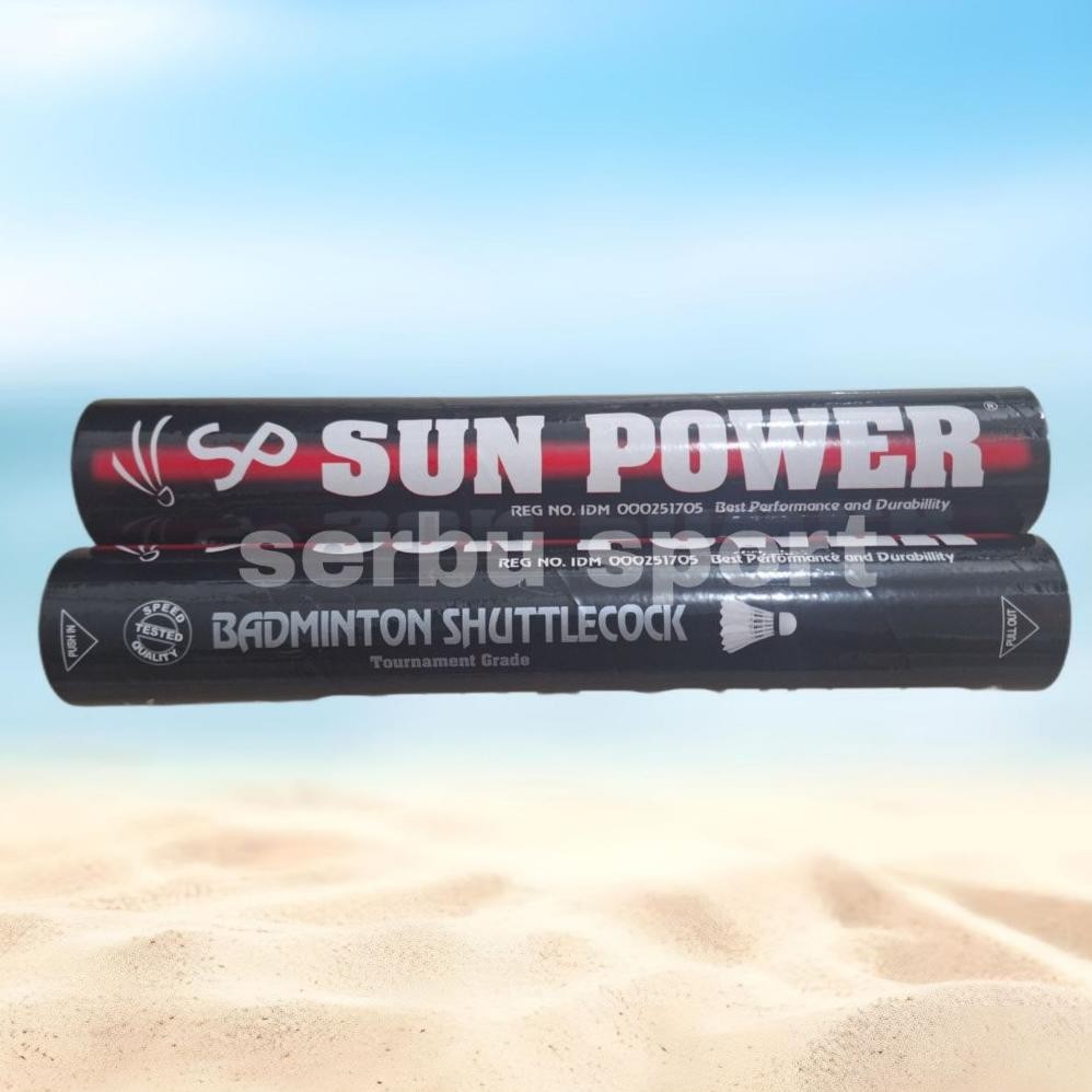 Shuttlecock Cock Badminton Bulutangkis SUN POWER SUNPOWER Ori