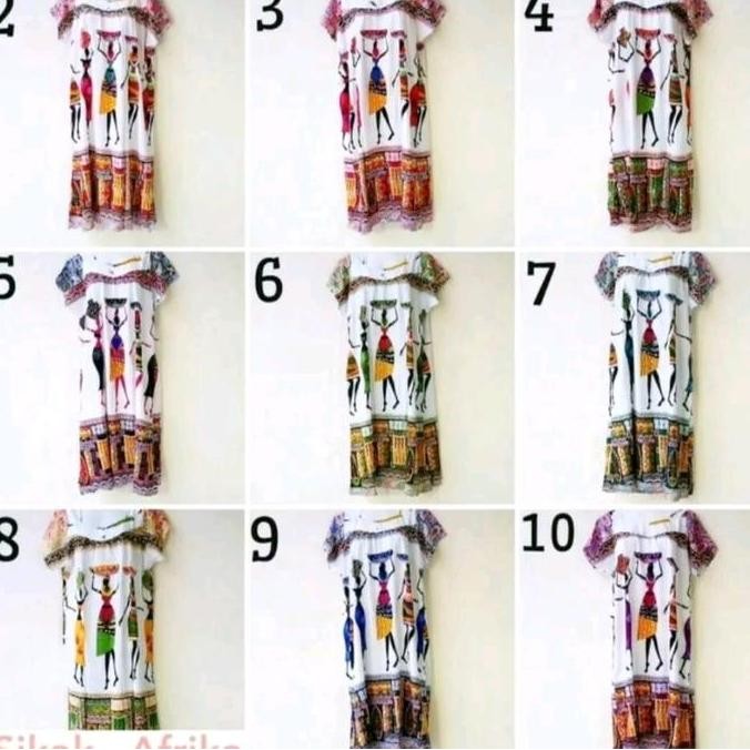 DASTER HENGKY MOTIF AFRIKA#LD 120 LJ