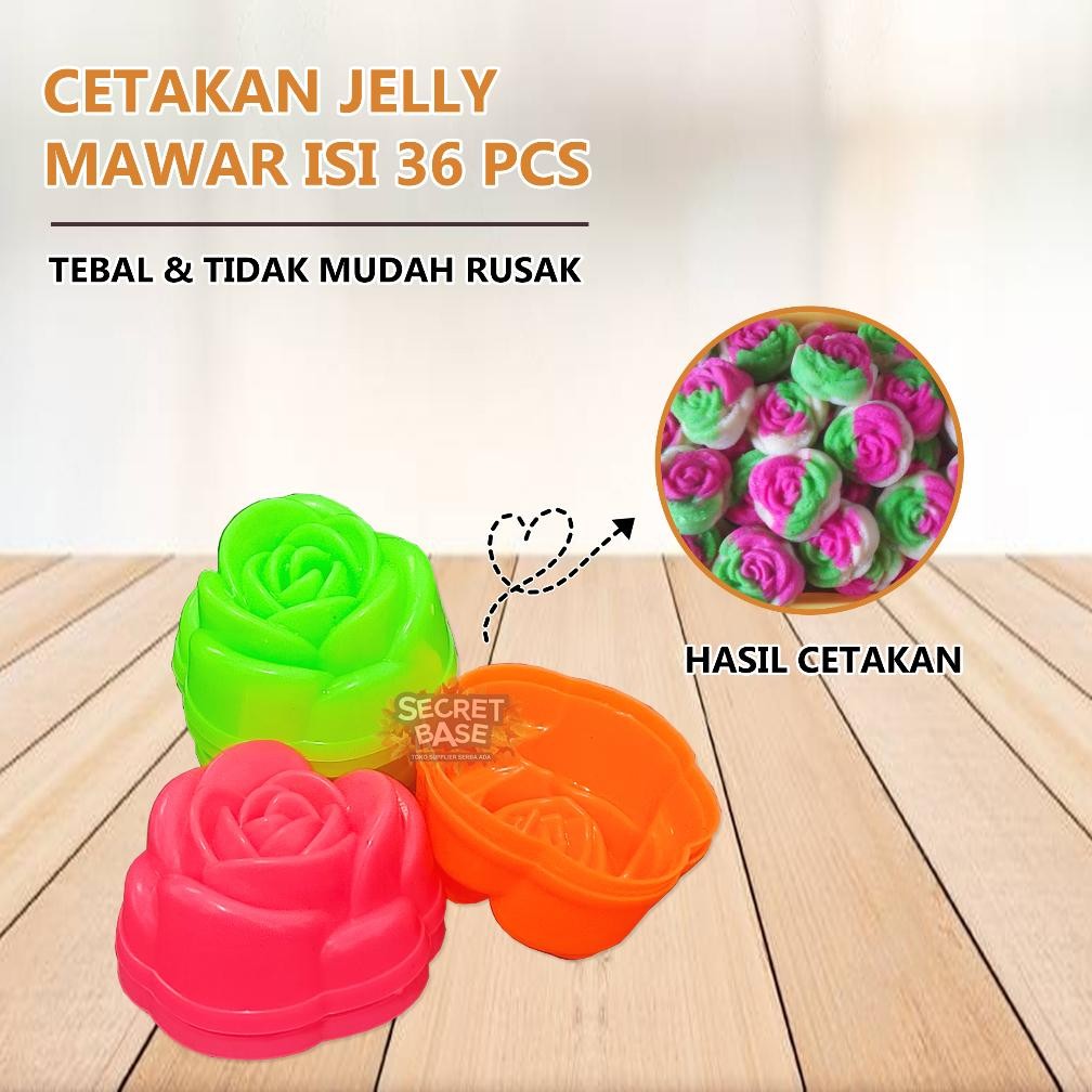 (ISI 36) CETAKAN APEM - Cetakan Kue Kukus / Cetakan Agar Agar Murah