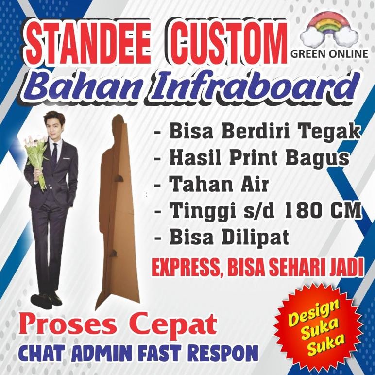 Fh-46 Standee Custom | Standee Kpop | Standee Banner Custom | Banner Orang
