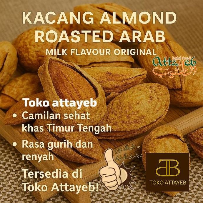 

Kacang Almond 500Gr Penuh Nutrisi Dan Memiliki Multi Vitamin Terbaik