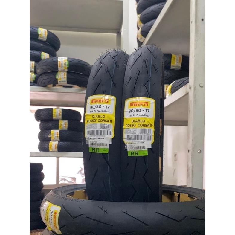 ban pirelli diablo rosso corsa II 90/80-17 RING 17 ban race pirelli diablo rosso corsa 2 90 80 17
