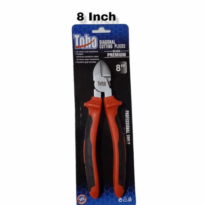 New Tang Potong Toho 8 Inch |Cutting Pliers 8" Toho Pemotong Kawat Kabel
