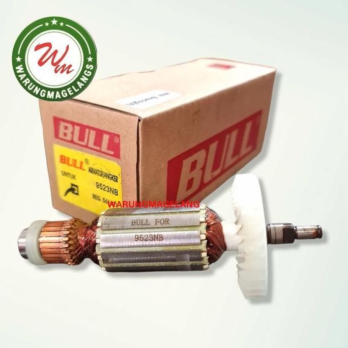 ANGKER ARMATURE BULL 9523NB 9523 NB FOR GERINDA MAKITA