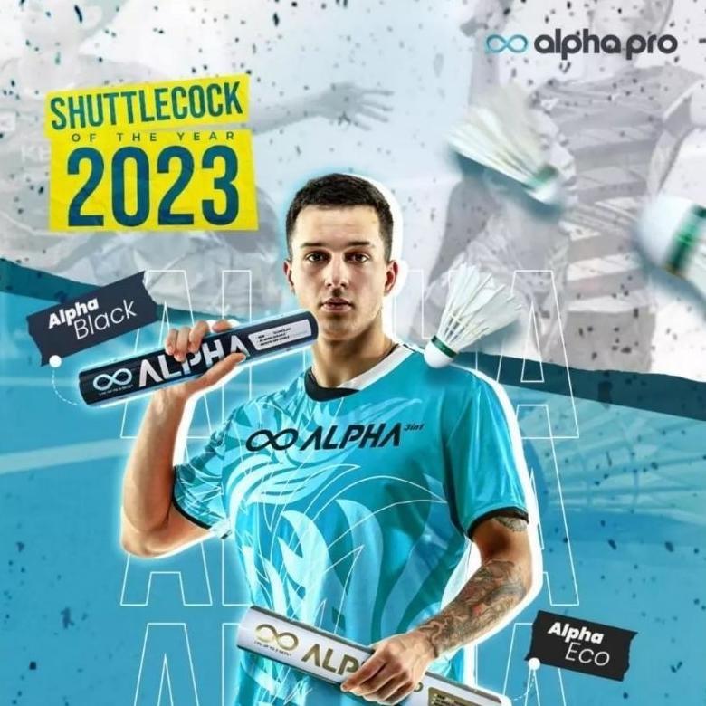 SHUTTLECOCK BADMINTON ALPHA 3 IN 1 KOK ALPHA