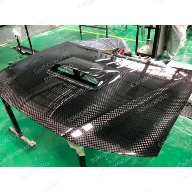 Termurah Kap Mesin Engine Hood Grand Fortuner Vnt Dry Carbon Asli