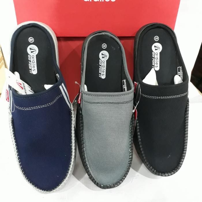 sepatu sandal slop karet pria Ardiles original straider slop rajut