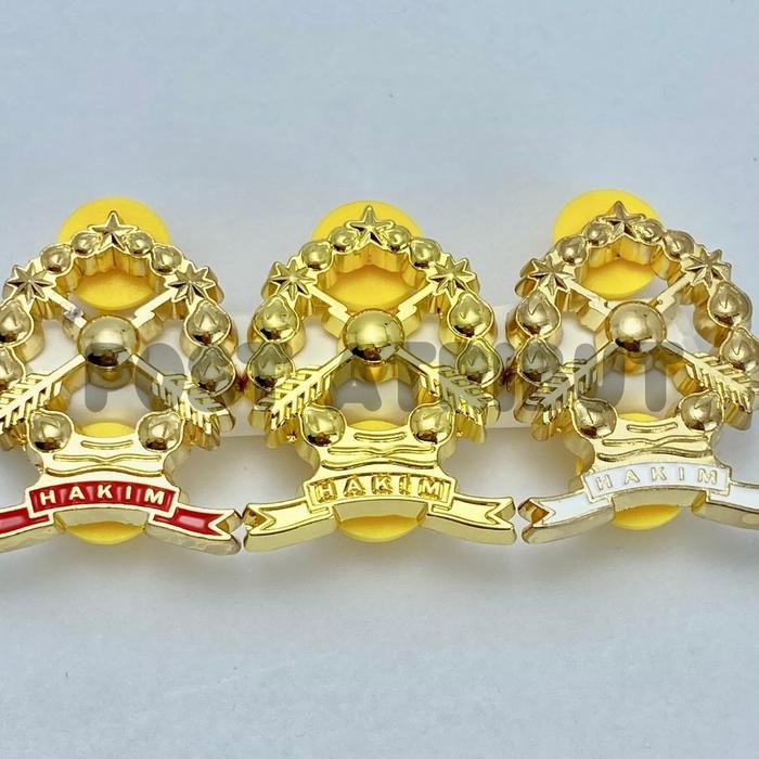PIN HAKIM LUXURY/ PIN HAKIM/ PIN LUXURY/ ATRIBUT HAKIM/ POST ATRIBUT